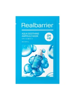 Real Barrier Mascarilla Facial|Rutina De Día|Aqua Soothing Ampoule Mask