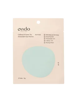 Ondo Beauty 36.5 Piel Acneica|Piel Madura|Caffeine & Green Tea Antioxidant Eye Patches