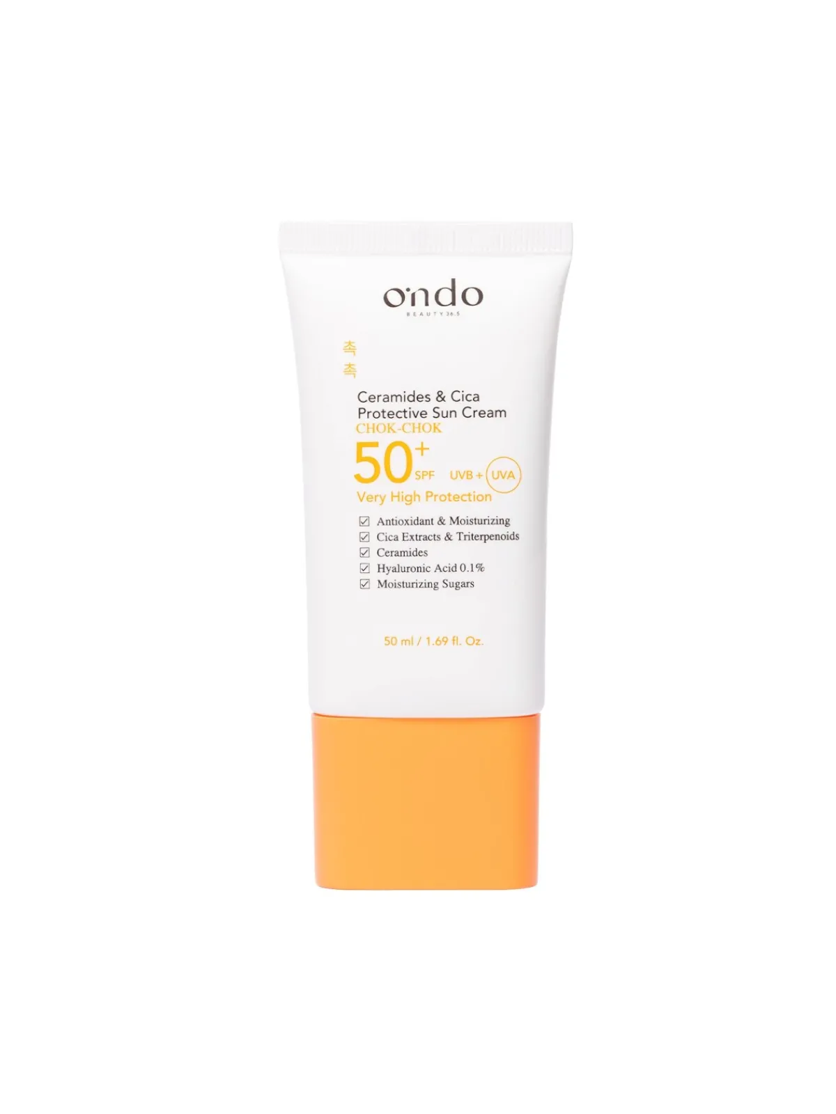 Ondo Beauty 36.5 Piel Madura|Piel Sensible|Ceramides & CICA protective Sun Cream