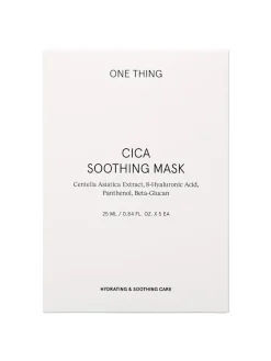 One Thing Mascarilla Facial|Rutina De Día|Cica Soothing Mask