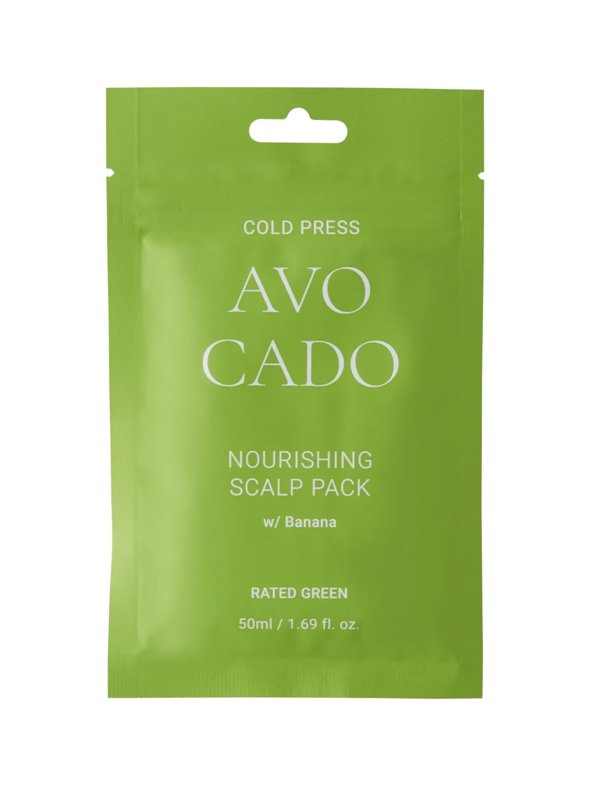 Rated Green Mascarilla Para El Pelo|Rutina Capilar Coreana|Cold Press Avocado Nourishing Scalp