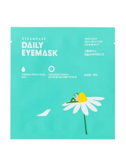Steambase Mascarilla Facial|Rutina De Día|Daily Eyemask Camomile Crown