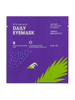 Steambase Mascarilla Facial|Rutina De Día|Daily Eyemask Lavender Blue Water