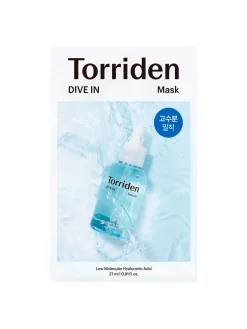 Torriden Mascarilla Facial|Rutina De Día|DIVE-IN Hyaluronic Acid Mask