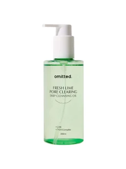 omitted. Doble Limpieza Facial|Rutina De Día|Fresh Lime Pore Clearing Deep Cleansing Oil