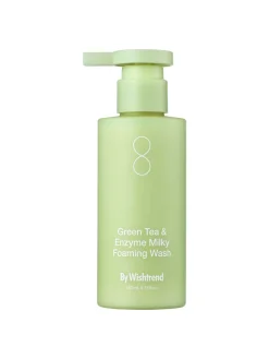 By Wishtrend Doble Limpieza Facial|Rutina De Día|Green Tea & Enzyme Milky Foaming Wash