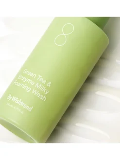 By Wishtrend Doble Limpieza Facial|Rutina De Día|Green Tea & Enzyme Milky Foaming Wash