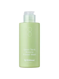 By Wishtrend Doble Limpieza Facial|Rutina De Día|Green Tea & Enzyme Powder Wash
