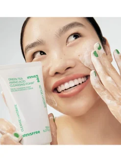 innisfree Doble Limpieza Facial|Green Tea Amino Acid Cleansing Foam