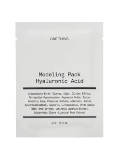 One Thing Mascarilla Facial|Rutina De Día|Hyaluronic Acid Modeling Pack