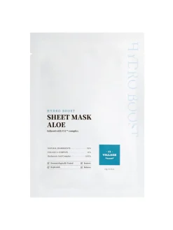 Village 11 Factory Mascarilla Facial|Rutina De Día|Hydro Boost Sheet Mask Aloe