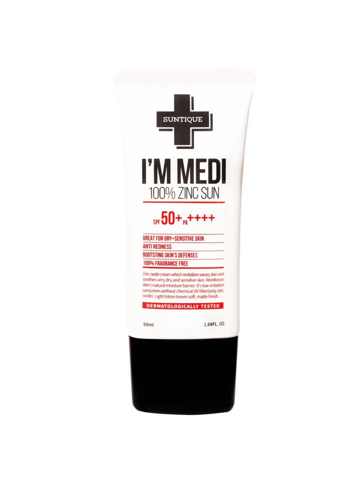 Suntique Centella Asiática|Piel Sensible|I'M Medi 100% Zinc Sun