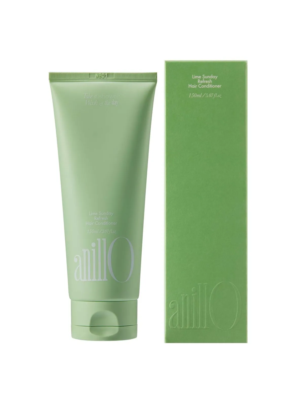 Anillo Rutina Capilar Coreana|Acondicionador|Lime Sunday Refresh Hair Conditioner
