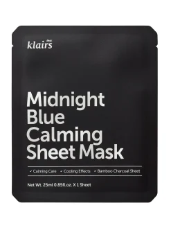 Klairs Centella Asiática|Piel Acneica|Midnight Blue Calming Sheet Mask