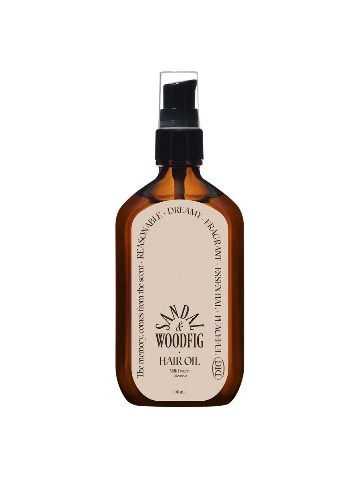 odiD Aceite Para El Pelo|Rutina Capilar Coreana|Milk Protein Intensive Hair Oil (Sandal & Woodfig)