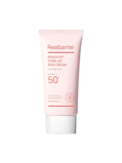 Real Barrier Protector Solar Facial|Rutina De Día|Peach Fit Tone-Up Sun Cream