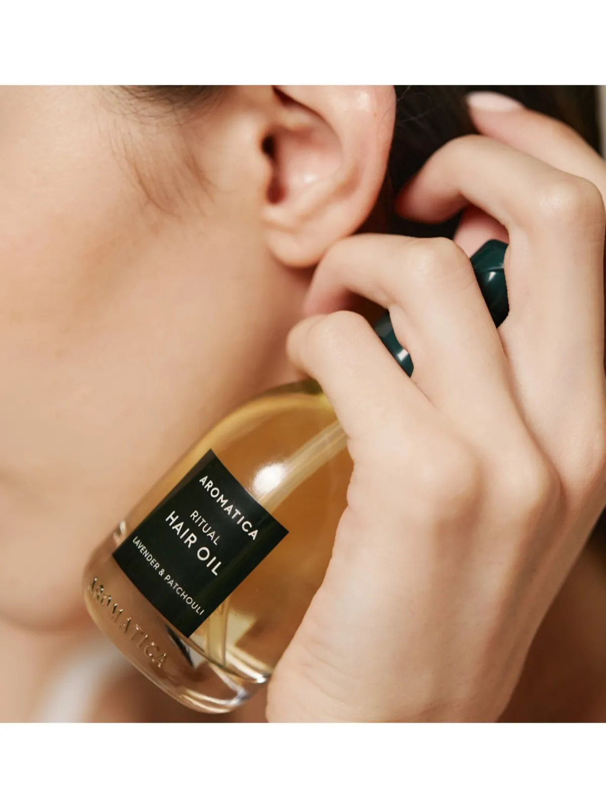 Aromatica Aceite Para El Pelo|Rutina Capilar Coreana|Ritual Hair Oil Lavender & Patchouli