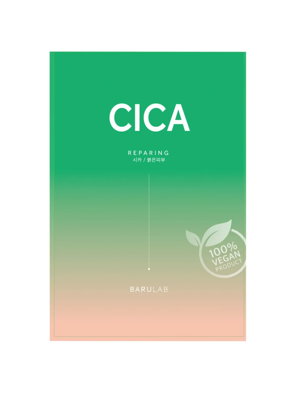 Barulab Piel Acneica|Mascarilla Facial|The Clean Vegan Mask - Cica