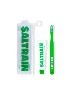 Saltrain Pack Minitalla (Viaje)|Pasta De Dientes|Travel Kit Green