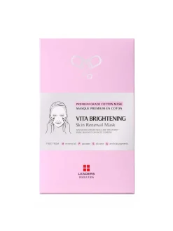 Leaders Vitamina C|Mascarilla Nocturna Facial|Vita Brightening Skin Renewal Mask