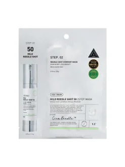 VT Cosmetics Mascarilla Facial|Rutina De Día|VT Reedle Shot 50 2-Step Mask