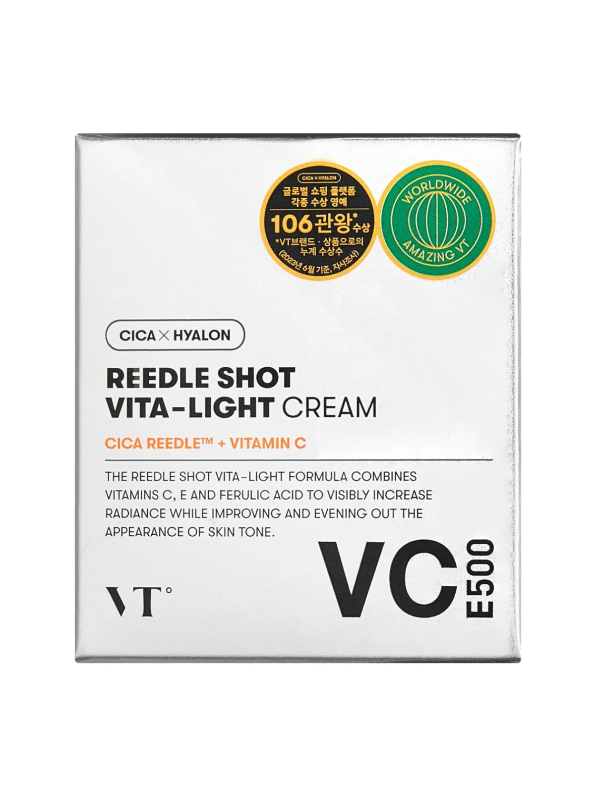 VT Cosmetics Piel Madura|Cremas Hidratantes|VT Reedle Shot Vita-Light Cream